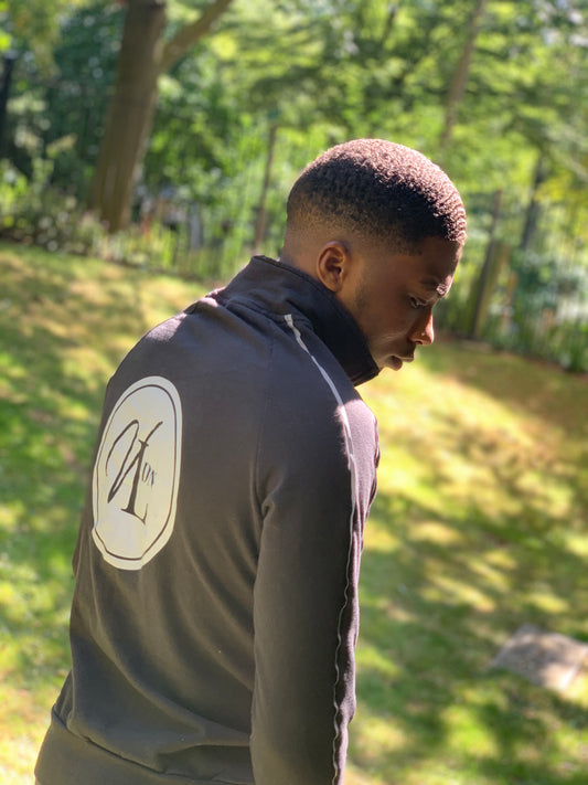 Long sleeve zip up top