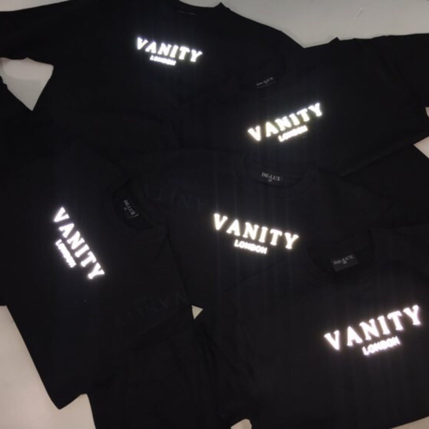 Black reflective sweatshirt